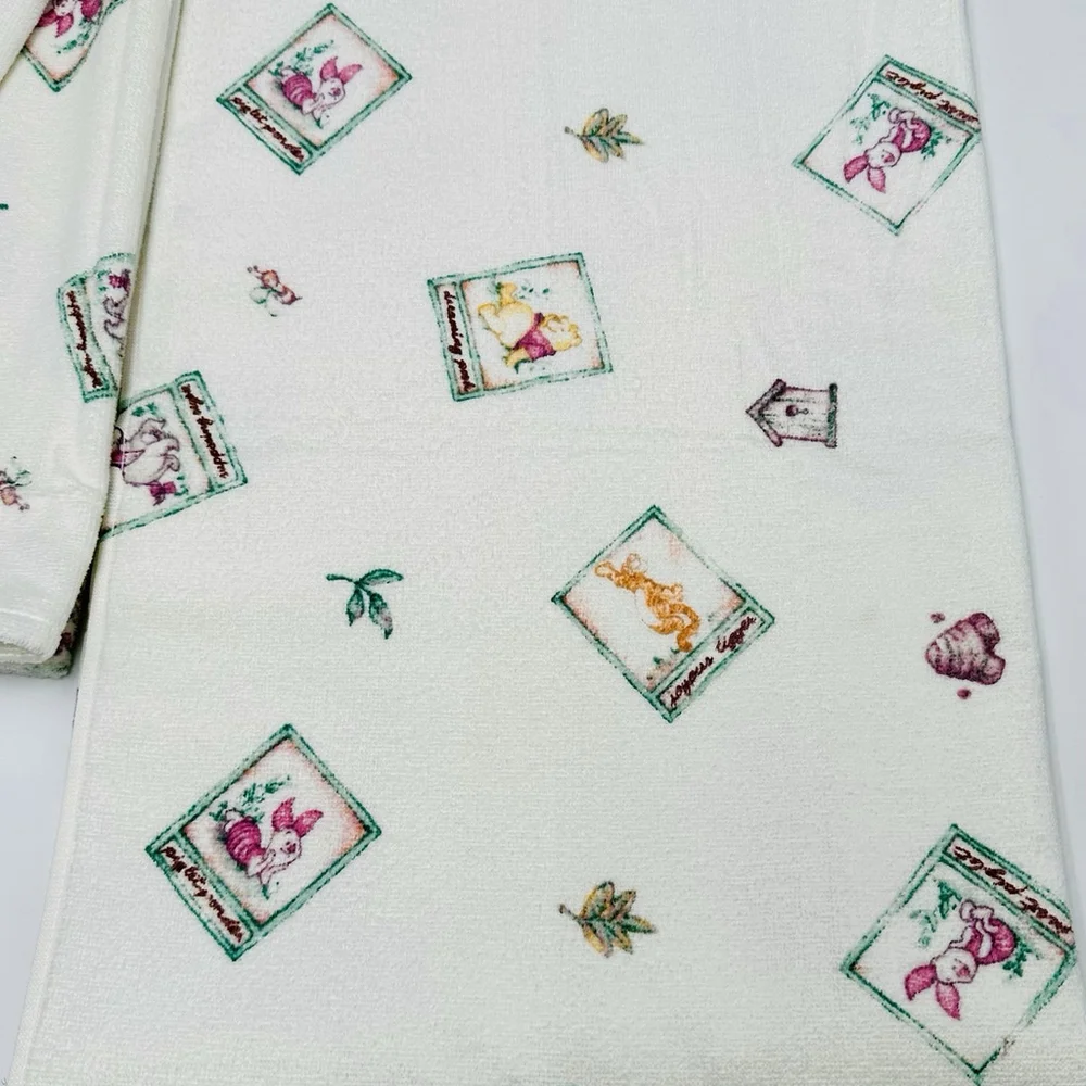 VTG Disney Exclusive Winnie the Pooh 3 Piece Towel Set Tigger Piglet EUC